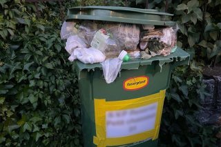 Des sacs plastiques, des bouteilles de lessive et même des couche-culottes et des souliers ont été retrouvés au milieu des déchets de jardin