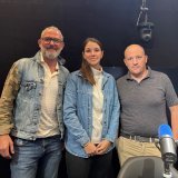 Frédéric Boson (à gauche) et Aline Massy (au centre) étaient de passage dans notre émission Zone Mixte le week-end passé, en compagnie de Laury Herren (AVF).