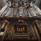 Les orgues ne sont pas tous répertoriés en Valais, mais il y en a plus de 250 dans le canton. Ici celui de la cathédrale de Notre-Dame de Sion. Keystone/VALENTIN FLAURAUD