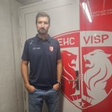 Luca Gianinazzi, nouvel entraîneur du HC Viège.