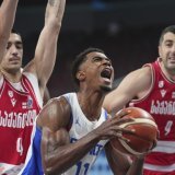 Les Français sont tombés sur plus forts qu'eux à Riga. KEYSTONE/AP/Sergei Grits