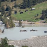 Le Grand Conseil valaisan est entré en matière tant sur le décret en faveur de Blatten que sur un soutien à hauteur de 10 millions de francs (photo d'archives). KEYSTONE/LAURENT MERLET
