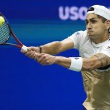 Le Chilien Alejandro Tabilo, ici à l'US Open 2025, est le deuxième joueur issu des qualifications à remporter un tournoi sur le circuit ATP en 2025. (Archives) KEYSTONE/AP/Frank Franklin II