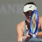 Sortie en 8e de finale à Wuhan, Belinda Bencic est éliminée de la course au Masters KEYSTONE/AP/Mahesh Kumar A.