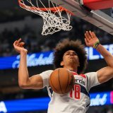 Kyshawn George a sorti le grand jeu vendredi en NBA KEYSTONE/AP/Tony Gutierrez