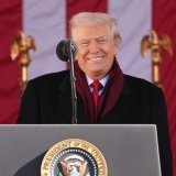 Pour Donald Trump, la fin à venir du "shutdown" représente une "très grande victoire". KEYSTONE/AP/Evan Vucci