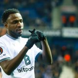 Otele a réduit en vain la marque pour Bâle à Genk KEYSTONE/EPA/OLIVIER HOSLET