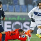 Theo Bair et le LS affrontent Yverdon en 8es de finale de Coupe de Suisse mercredi. (Archives) KEYSTONE/VALENTIN FLAURAUD