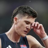 Jakob Ingebrigtsen renonce aux Européens de cross KEYSTONE/AP/PETR DAVID JOSEK
