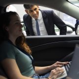 Nissan se prépare à intégrer l'IA de Wayve "sur une large gamme de véhicules" du grand public au premium. (archive) KEYSTONE/AP Pool Getty/CARL COURT