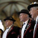 Le yodel est désormais inscrit au patrimoine culturel immatériel de l’UNESCO. KEYSTONE/GIAN EHRENZELLER