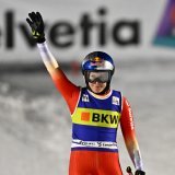 Fanny Smith n'arrive pas à 100% pour le sprint d'Arosa KEYSTONE/JEAN-CHRISTOPHE BOTT