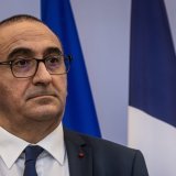 Le ministre français de l'Intérieur Laurent Nuñez s'est rendu sur les lieux du drame (archives). KEYSTONE/EPA/CHRISTOPHE PETIT TESSON