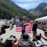 Kate Courtney, championne du Monde à Grimentz.