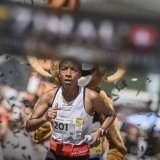 Joyline Chepngeno, pincée pour dopage et déclassée après avoir remporté l'édition 2025 de Sierre-Zinal