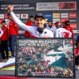 Légende du VTT, Nino Schurter a disputé la dernière course de sa carrière dimanche à Crans-Montana.