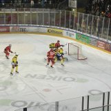 Les Sierrois ont beaucoup vendangé devant les cages de Loïc Perrin