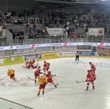 Le HC Sierre a pu dérouler mercredi à la Lonza Arena