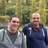 Joël Volluz et Sergio Pinto