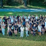 Les 89 jeunes lors du Welcome Day