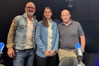 Frédéric Boson (à gauche) et Aline Massy (au centre) étaient de passage dans notre émission Zone Mixte le week-end passé, en compagnie de Laury Herren (AVF).