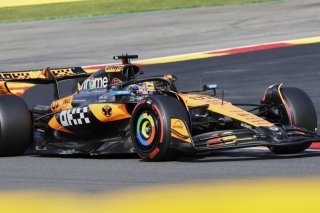 Oscar Piastri en pole de la course sprint à Spa KEYSTONE/AP/Geert Vanden Wijngaert