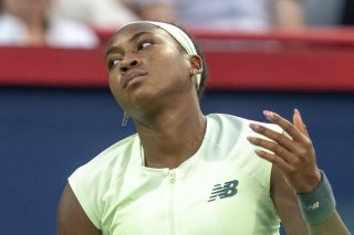 Coco Gauff a été éliminée en 8es de finale à Montréal KEYSTONE/AP/Christinne Muschi
