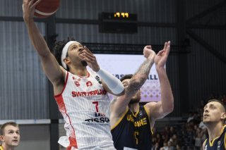 Selim Fofana a été le match winner des Suisses KEYSTONE/PETER SCHNEIDER