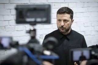 "Toute décision qui serait prise contre nous, toute décision qui serait prise sans l'Ukraine, serait une décision contre la paix", a averti M. Zelensky. (archives) KEYSTONE/EPA/PRESIDENTIAL PRESS SERVICE HANDOUT