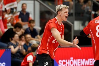 Lars Migge et la Suisse iront à l'Euro 2026 Keystone/MANUEL GEISSER