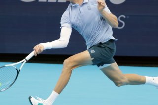 Jannik Sinner en démonstration KEYSTONE/EPA/MARK LYONS