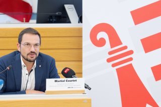 Martial Courtet n'a pas le soutien de son parti. KEYSTONE/Manuel Lopez