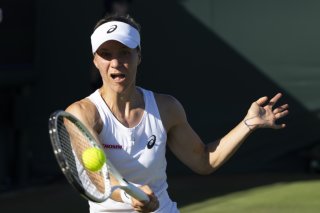 Viktorija Golubic espère enfin passer un tour à Flushing Meadows KEYSTONE/PETER KLAUNZER