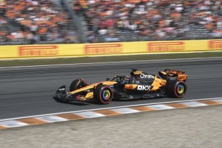 Oscar Piastri partira en pole position dimanche à Zandvoort KEYSTONE/AP/Patrick Post