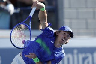 Alex De Minaur se dressera sur la route de Leandro Riedi lundi à New York KEYSTONE/EPA/JOHN G. MABANGLO