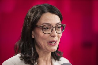 Agée de 57 ans, Nathalie Wappler va quitter la SRF après l'avoir dirigée durant sept ans. Elle souhaite se lancer dans un nouveau défi professionnel. KEYSTONE/ENNIO LEANZA