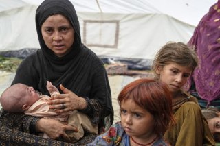 En Afghanistan, certains villages n'ont toujours pas reçu d'aide trois jours après le séisme. KEYSTONE/AP/Nava Jamshidi