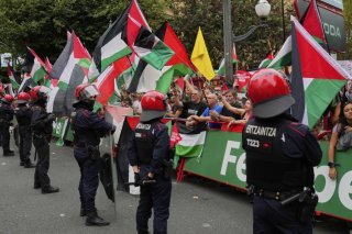 Pas d'arrivée jugée à Bilbao mercredi sur la Vuelta. KEYSTONE/AP/Miguel Oses