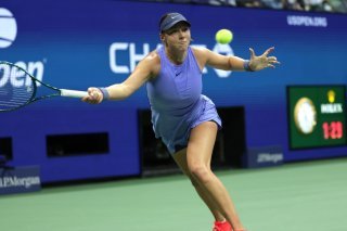 Amanda Anisimova disputera une deuxième demi-finale consécutive en Grand Chelem KEYSTONE/EPA/CRISTOBAL HERRERA-ULASHKEVICH