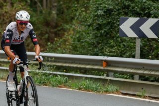 Marc Soler s'est imposé en solitaire à La Farrapona KEYSTONE/EPA/Javier Lizon