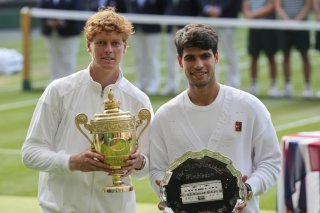 Sinner et Alcaraz se retrouvent pour la 3e fois de l'année dans une finale de Grand Chelem KEYSTONE/AP/Kin Cheung
