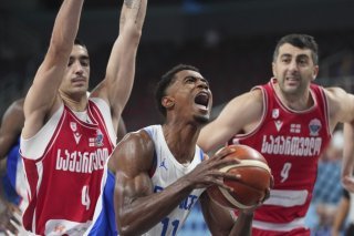 Les Français sont tombés sur plus forts qu'eux à Riga. KEYSTONE/AP/Sergei Grits