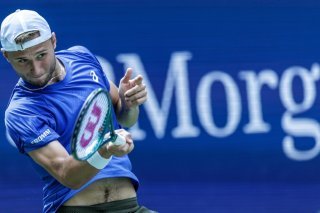 Leandro Riedi a gagné 268 places au classement ATP KEYSTONE/EPA/CRISTOBAL HERRERA ULASHKEVICH