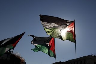 Le Conseil des Etats a refusé de donner suite à une initiative du canton de Genève demandant que la Suisse reconnaisse la Palestine (image d'illustration). KEYSTONE/EPA/J.J. Guillen