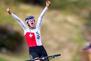 Alessandra Keller titrée aux Mondiaux de short-track à Zermatt KEYSTONE/MAXIME SCHMID