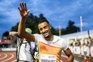 Timothe Mumenthaler est prêt pour ses premiers Mondiaux en plein air KEYSTONE/TIL BUERGY