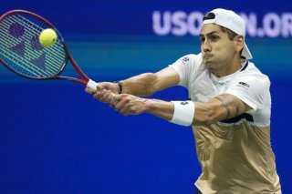 Le Chilien Alejandro Tabilo, ici à l'US Open 2025, est le deuxième joueur issu des qualifications à remporter un tournoi sur le circuit ATP en 2025. (Archives) KEYSTONE/AP/Frank Franklin II