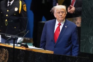 Le président américain Donald Trump était de retour à la tribune de l'ONU pour la première fois depuis son retour à la Maison-Blanche. KEYSTONE/AP/Evan Vucci