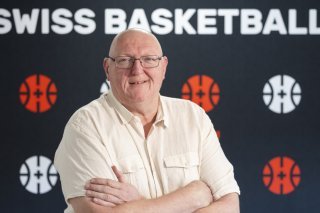 Dan Goethals apporte son immense expérience à Swiss Basketball KEYSTONE/CYRIL ZINGARO