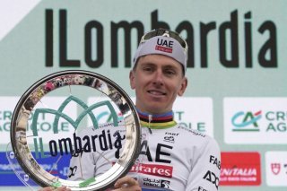 Tadej Pogacar vise un 5e succès d'affilée en Lombardie KEYSTONE/AP LaPresse/GIAN MATTIA D'ALBERTO
